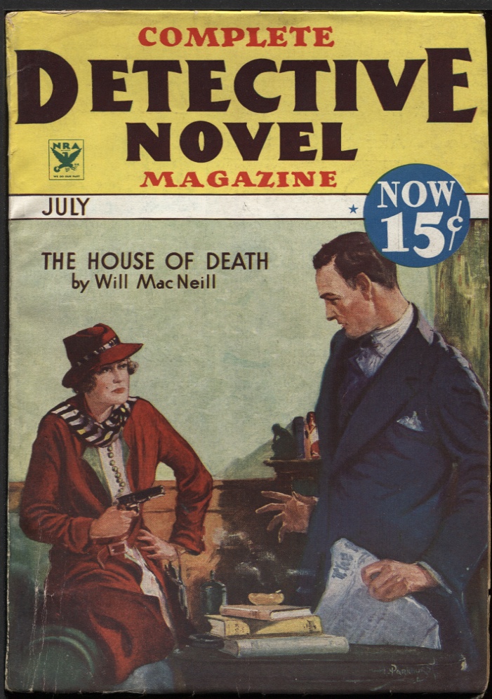 Complete Detective Novel 1934 July.