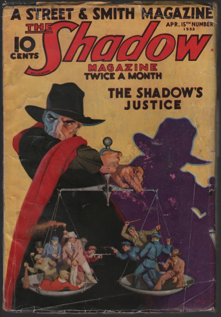 Shadow, The. 1933 April 15. the Shadow's Justice.