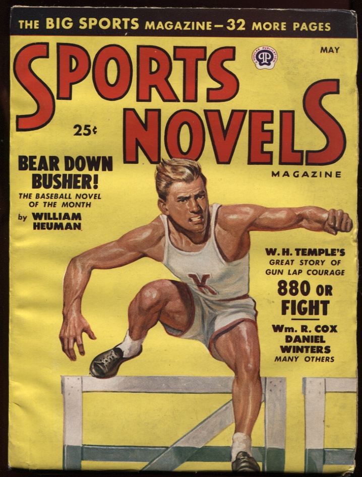 Sports Novels Magazine1948 May. Track Cover.